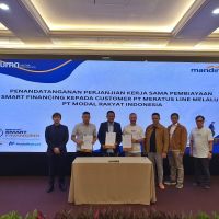 Perkuat Sektor Logistik, Bank Mandiri-Modal Rakyat Luncurkan Smart Financing bagi UKM di Ekosistem Meratus Group