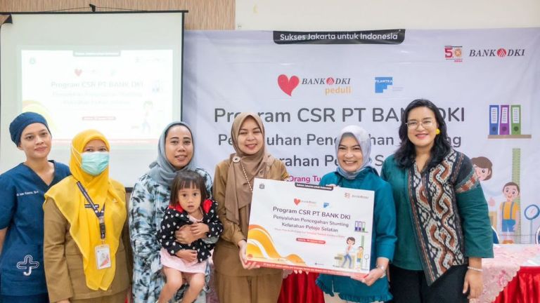 Bank DKI Berpartisipasi dalam Program Pemberian Gizi  untuk Penanganan Stunting di Jakarta