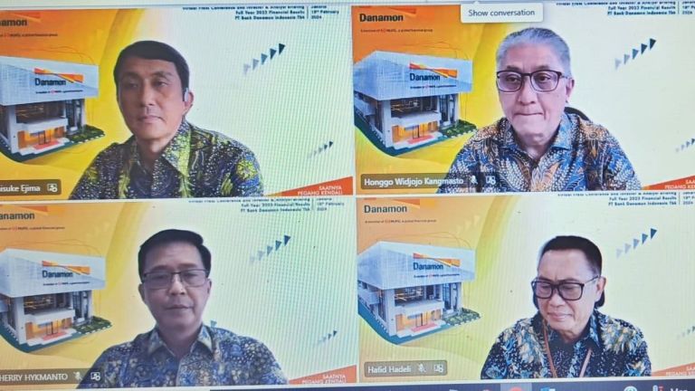 Laporkan Kinerja Keuangan Tahun 2023, Danamon Cetak Rekor Baru dalam Penyaluran Kredit