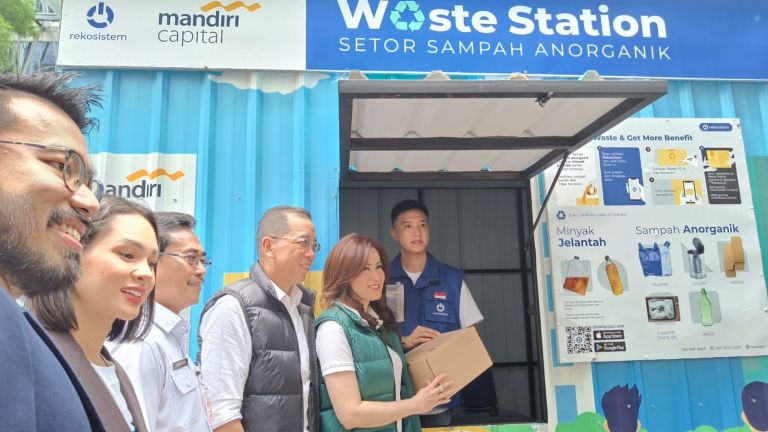 Peresmian Waste Station Kerja Sama Rekosistem-MCI di Hari Peduli Sampah Nasional