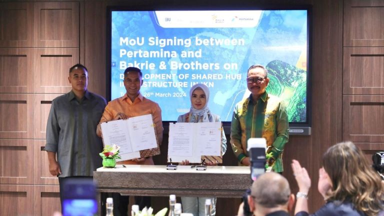 Pertamina dan Bakrie Group Akan Kembangkan Infrastruktur Riset Berkelanjutan di IKN