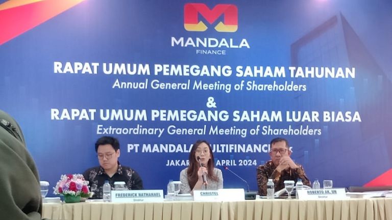 Salurkan Rp5,5 Triliun Tahun 2023, Mandala Multifinance Optimis Penyaluran Pembiayaan Tumbuh Dua Digit Tahun Ini