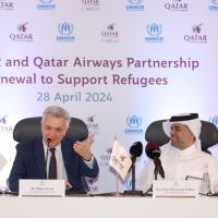 Guna Mendukung Masyarakat yang Membutuhkan, Qatar Airways Perpanjang Kerja Sama dengan UNHCR hingga 2025