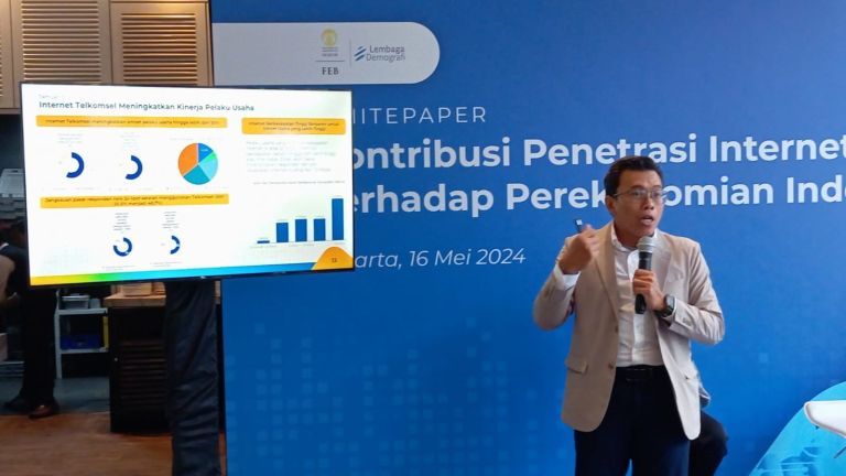 LD FEB UI Rilis Hasil Studi Dampak Signifikan Penetrasi Internet Telkomsel pada Perekonomian Digital Indonesia