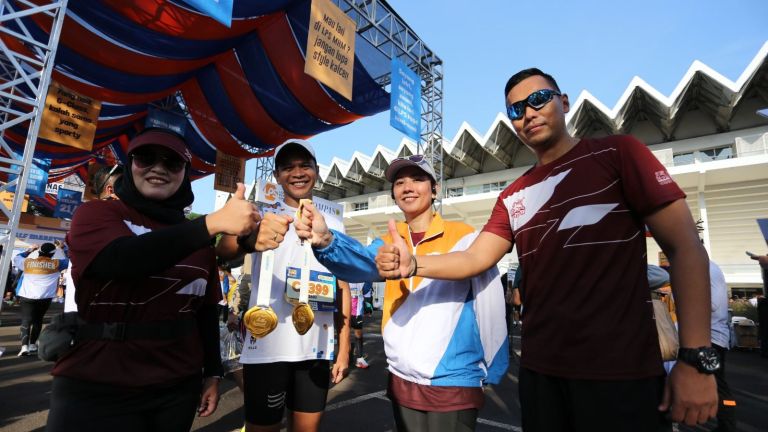 Generali Indonesia Proteksi 5.000 Pelari LPS Monas Half Marathon 2024