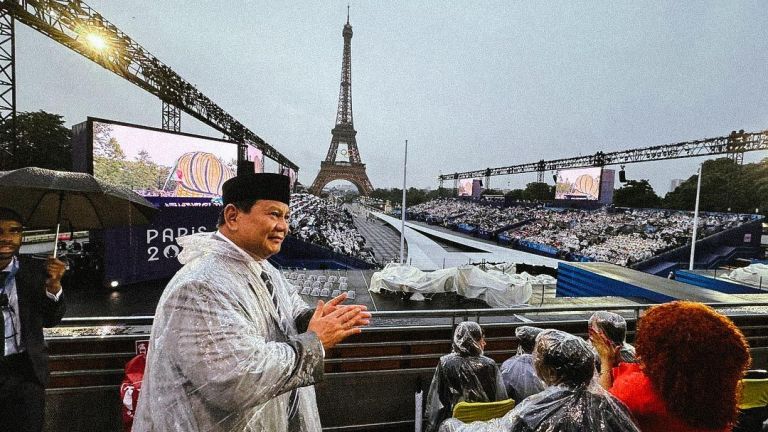 Prabowo Bangga Melihat Merah Putih Berkibar di Olimpiade Paris