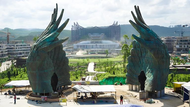 Polemik Istana Garuda IKN: Warna Gelap, Aura Mistis, dan Ruangan Melayang di Antara Tebing 30 Meter