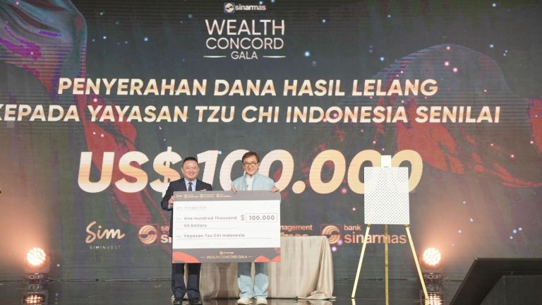 Hadirkan Jackie Chan, Sinarmas Wealth Concord Gala Digelar untuk Apresiasi Para Nasabah