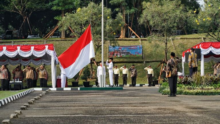 Rayakan HUT RI ke-79, AG Peduli dan AG Network Gelar Upacara di 32 Provinsi Tanah Air