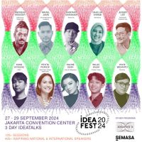 Daftar 400+ Pembicara Internasional dan Nasional yang Akan Hadir di IdeaFest 2024