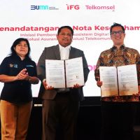 Tawarkan Solusi Keuangan dan Telekomunikasi, IFG Teken Kerja Sama dengan Telkomsel