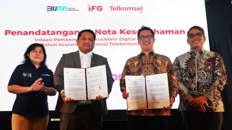 Tawarkan Solusi Keuangan dan Telekomunikasi, IFG Teken Kerja Sama dengan Telkomsel