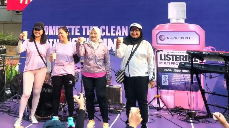 LISTERINE® Dorong Gaya Hidup Sehat dengan Perawatan Mulut yang Optimal: Mulut Bersih, Fisik dan Mental Sehat