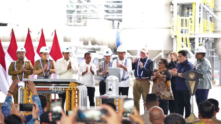 Resmikan Smelter Freeport di KEK Gresik, Jokowi Targetkan Pendapatan Negara Rp80 Triliun