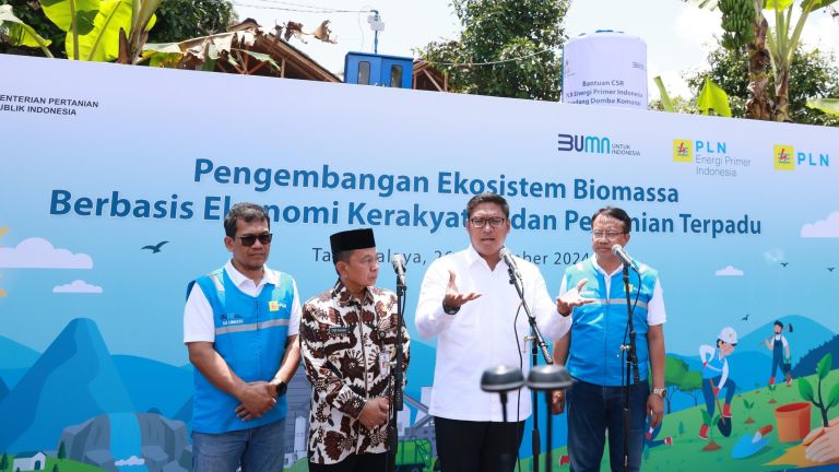 Ubah Lahan Kritis Jadi Hijau, PLN Kembangkan Ekosistem Biomassa Berbasis Pertanian Terpadu