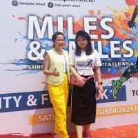 Menanamkan Nilai-nilai Kemanusiaan Sejak Dini, Saint Peter's School Adakan 'Miles and Smiles – Charity & Fun Walk'