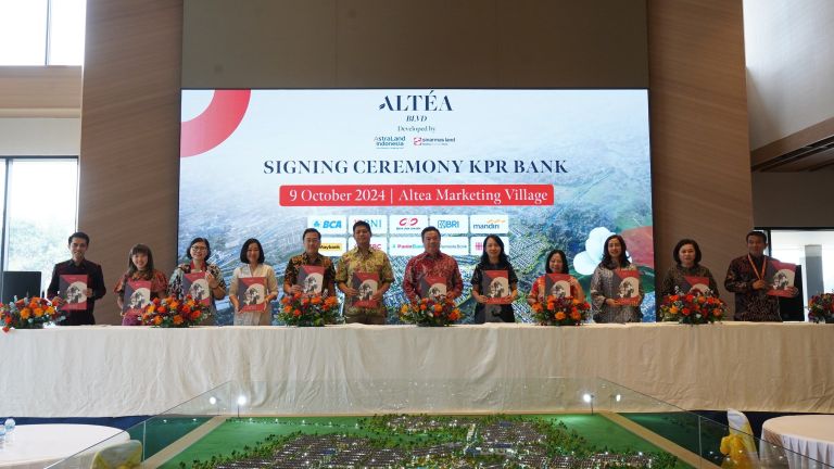 Kerja Sama Altea BLVD dan 10 Bank Hadirkan Kemudahan KPR