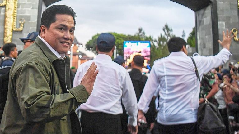 Hari Kedua Retret Kabinet: Erick Thohir Jadi Pemateri