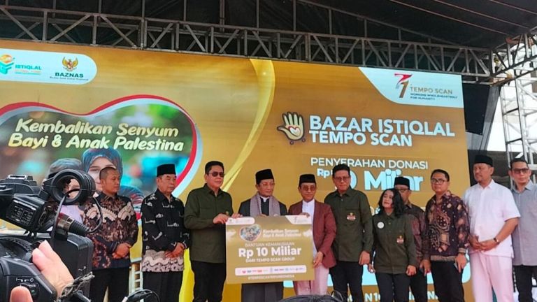 Kembalikan Senyum Bayi dan Anak Palestina, Tempo Scan Salurkan Donasi Rp10 Miliar