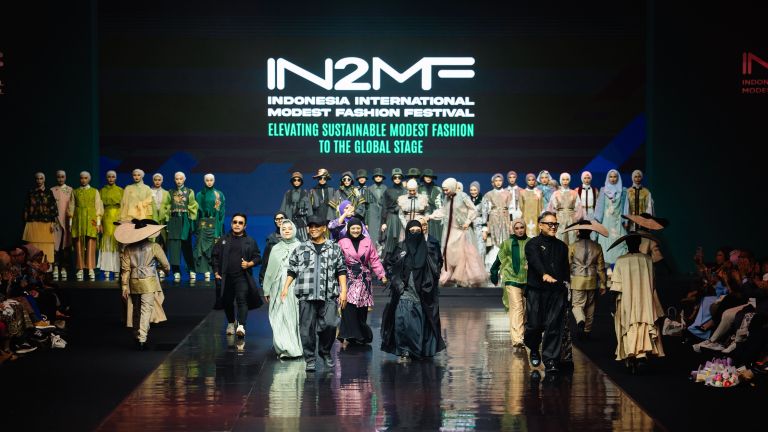 Indonesia International Modest Fashion Festival (IN2MF) 2024 Cetak Rekor Dunia