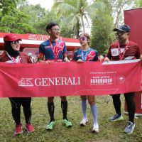 Wujudkan Sustainable Lifestyle, Generali Indonesia Proteksi 10 Ribu Pelari Bank Jateng Borobudur Marathon 2024