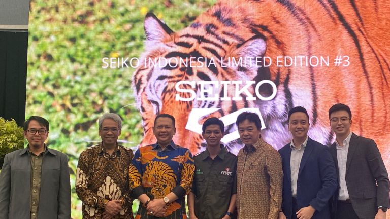 Gandeng TWNC, Seiko Hadirkan Jam Tangan Limited Edition Tonjolkan Desain Keindahan Alam dan Harimau Sumatera