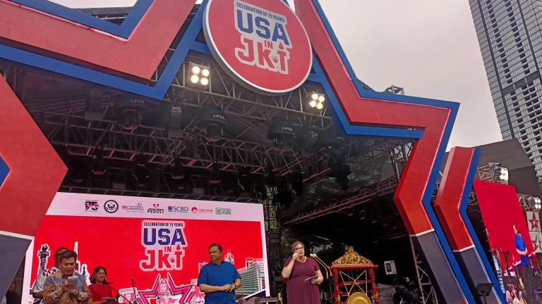 Merayakan 75 Tahun Hubungan Bilateral AS-Indonesia dalam 'Celebration of 75 Years: USA in JKT'