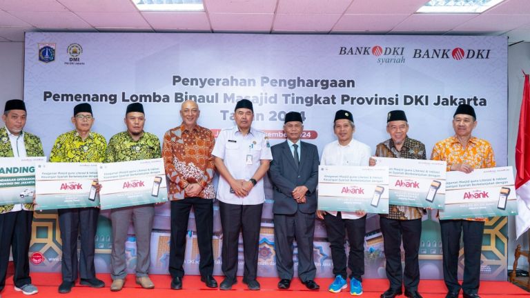 Bank DKI Permudah Transaksi Pengurus Masjid Lewat Masjid JakOne Abank