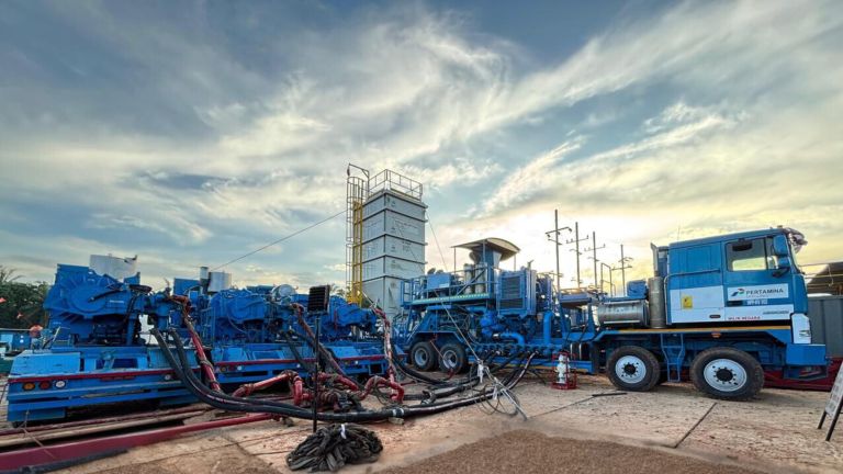 Gunakan Operasi Fracturing, Pertamina Drilling Sukses Kembalikan Denyut Blok Rokan