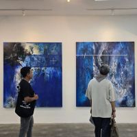 Eksplorasi Pikiran dalam Pameran Lukisan Sandy Tisa di Kendys Gallery