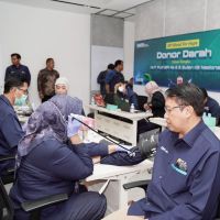 Peringati Bulan K3, Insan PLN EPI Gelar Donor Darah Massal