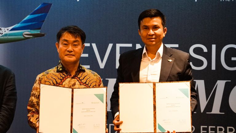 Garuda Indonesia Jalin Kerja Sama dengan Hana Card dari Korea Selatan