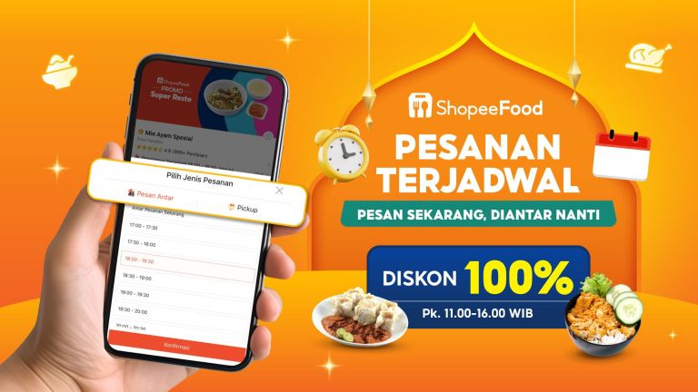 Diskon Kuliner Ramadan dan Fitur Pesanan Terjadwal Shopeefood, Bikin Sahur dan Buka Puasa Gak Ribet!