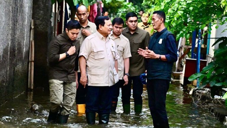 Presiden Tinjau Banjir Bekasi, PKB: Prabowo Tak Gunakan Politik Pencitraan