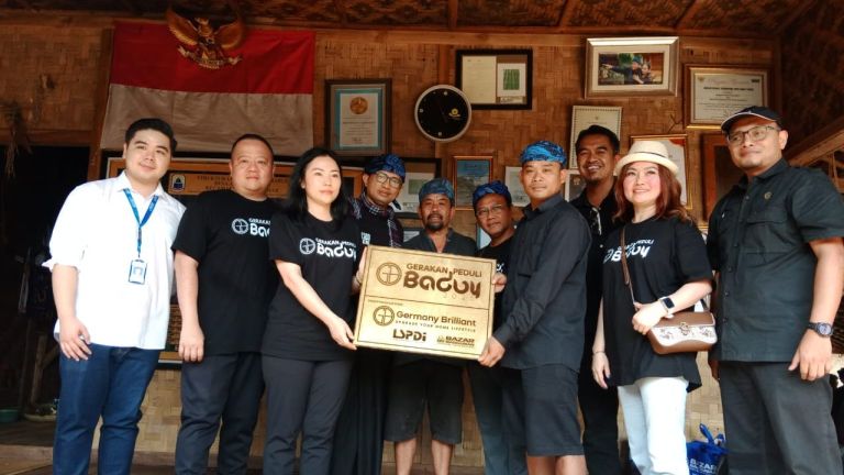 Dukung Wisata di Kampung Baduy, Germany Brilliant Hadirkan 5 Saung Kamar Mandi