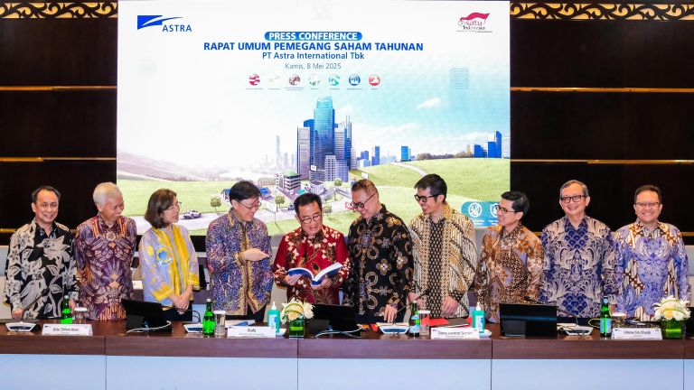 Astra Tebar Dividen Rp16,4 Trilliun dari Laba 2024