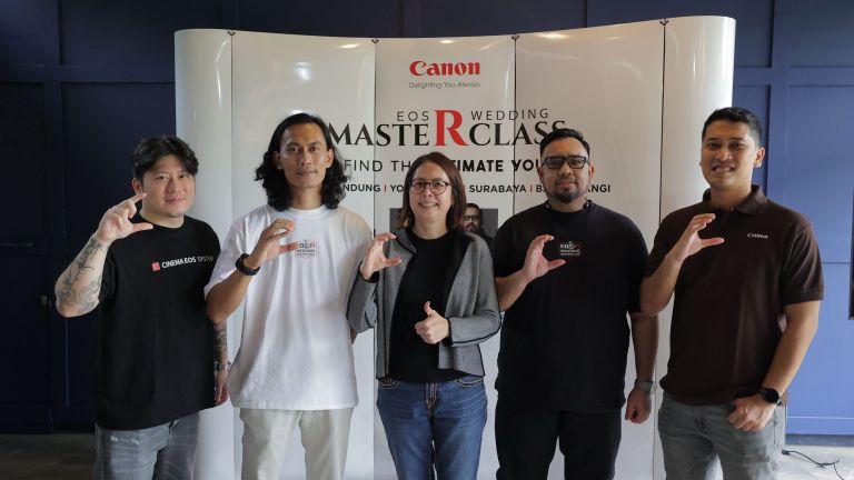 Canon Gelar EOS R Wedding Masterclass 2025 di Lima Kota
