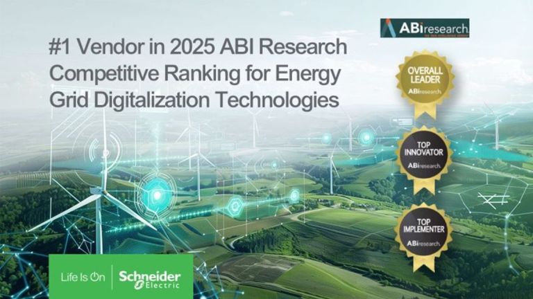 Schneider Electric Raih Peringkat Pertama dalam ABI Research Competitive Ranking 2025