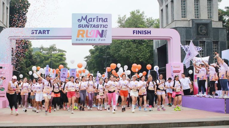 Diikuti 1300 Peserta, Marina Suntastic Run 2025 Dorong Perempuan Tetap Aktif di Bawah Sinar Matahari