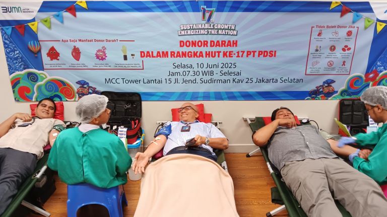 Jelang HUT Ke-17, Pertamina Drilling Gelar Aksi Donor Darah