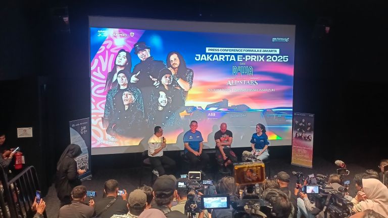 Formula E Jakarta 2025 Hadirkan Dewa 19, Siap Guncang Jakarta E-Prix 2025