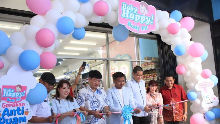 Baby Happy Resmikan Flagship Store Pertama di Raja Susu Pamulang Benda