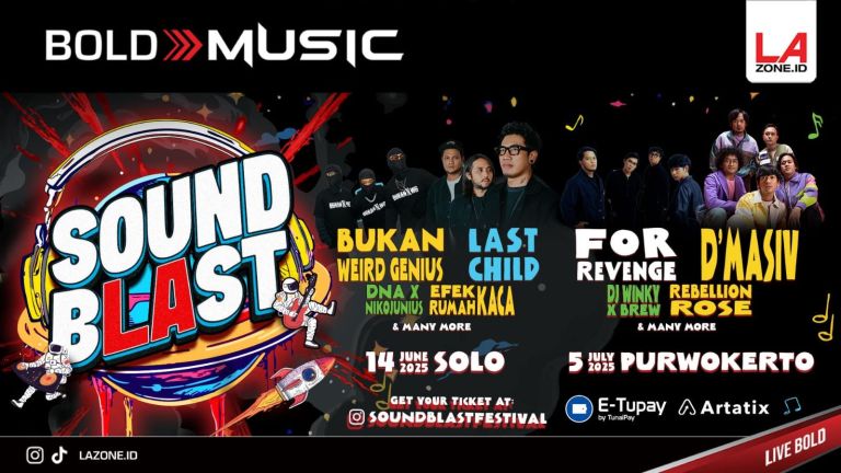 9 Musisi dari Threesixty hingga For Revenge Siap Guncang SoundbLAst 2025 di Solo dan Purwokerto