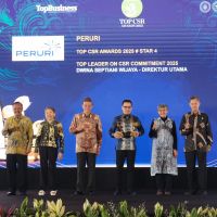 Di Ajang TOP CSR Awards 2025, PERURI Sabet 2 Penghargaan Bergengsi