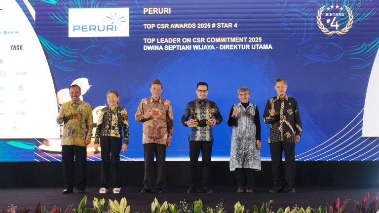 Di Ajang TOP CSR Awards 2025, PERURI Sabet 2 Penghargaan Bergengsi