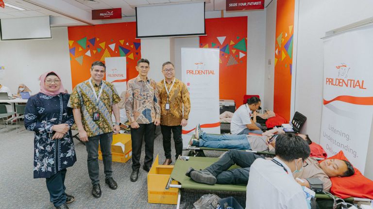 Peringati Hari Donor Sedunia, Prudential Indonesia Gelar Blood Drive 2025