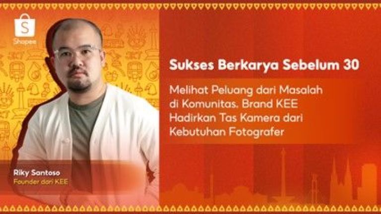 Dari Fotografer ke Founder, Kisah Perjalanan Riky Santoso Bangun Brand KEE