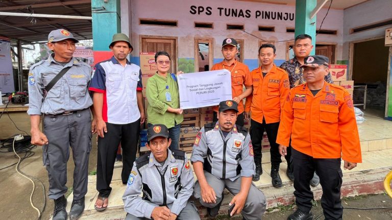 PERURI Gerak Cepat Salurkan Bantuan Logistik untuk Korban Bencana Pergeseran Tanah di Purwakarta