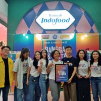 Momen Para Pemain 'Rangga & Cinta' Merayakan Kisah Romantis di Rumah Indofood Jakarta Fair 2025