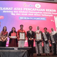 IBI Pecahkan Rekor MURI Bersama eNutri dalam Skrining Anemia Terbesar di Indonesia